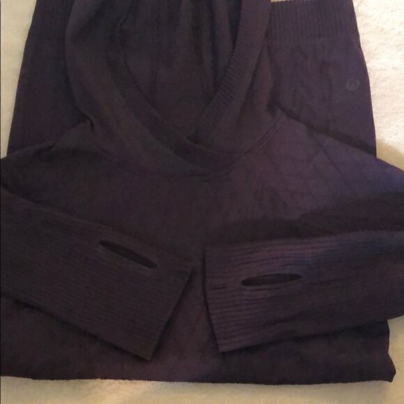 Lululemon Rest Less Hoodie {Black Cherry} Size 2/4 - Picture 4 of 8